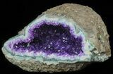 Sparkling Purple Amethyst Geode - Uruguay #58927-1